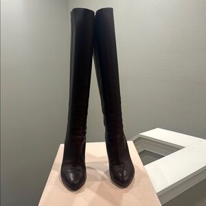 Jimmy Choo Brown Knee-High Women's Boots